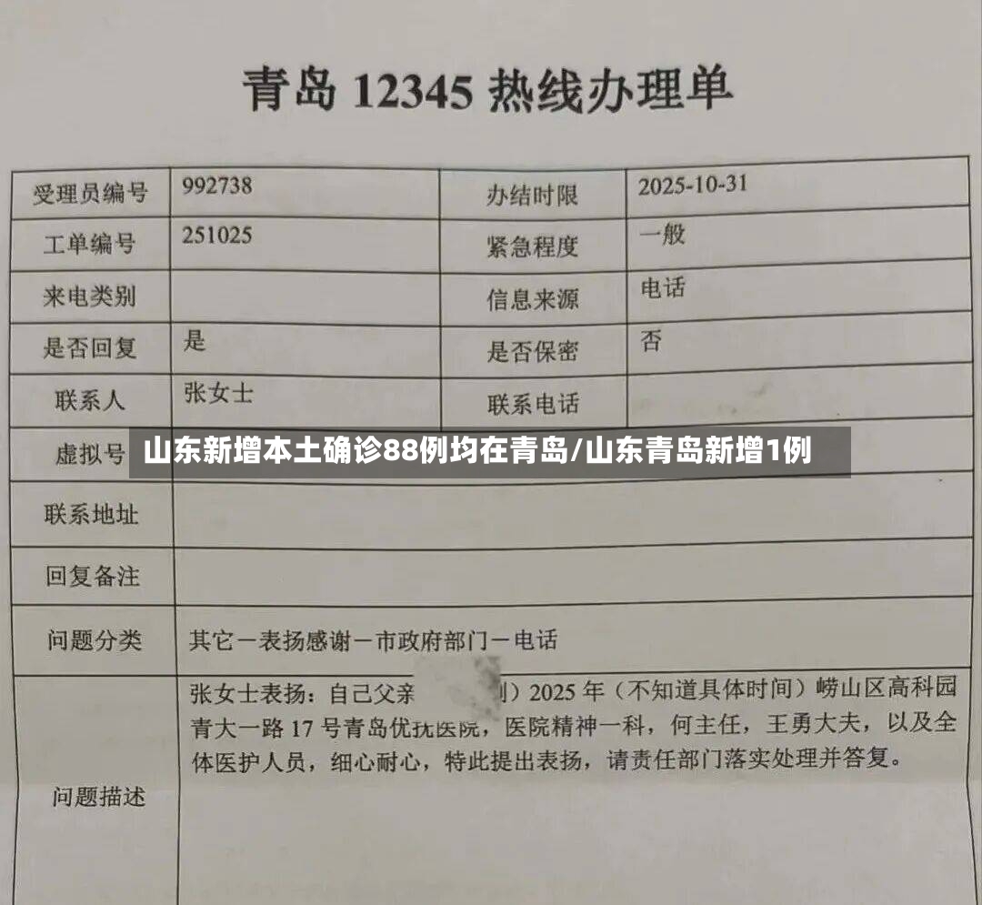 山东新增本土确诊88例均在青岛/山东青岛新增1例-第2张图片