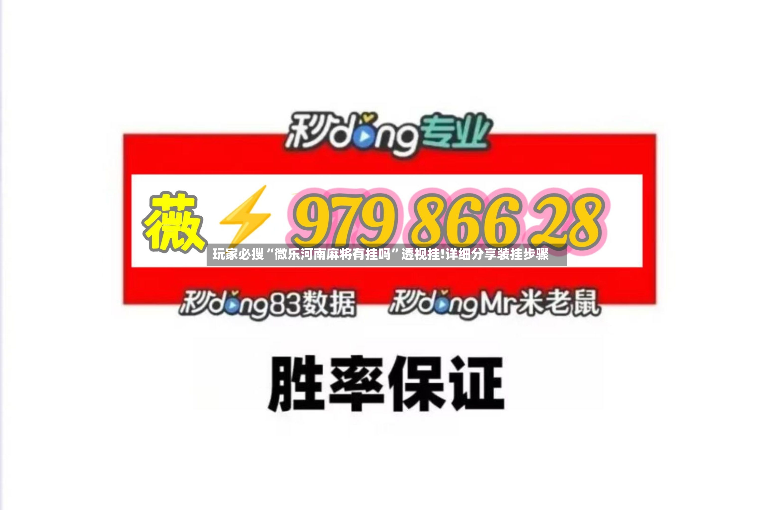 玩家必搜“微乐河南麻将有挂吗”透视挂!详细分享装挂步骤-第3张图片