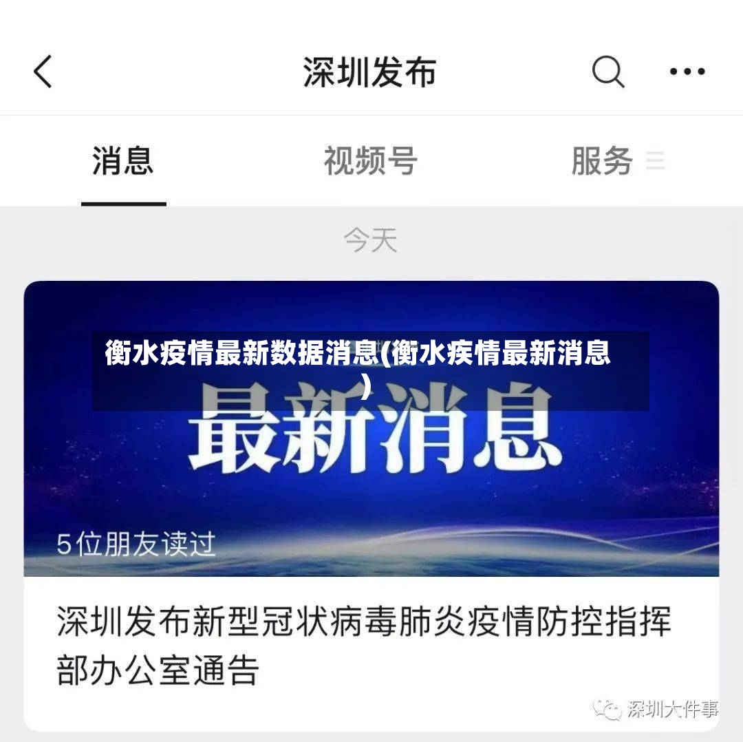 衡水疫情最新数据消息(衡水疾情最新消息)