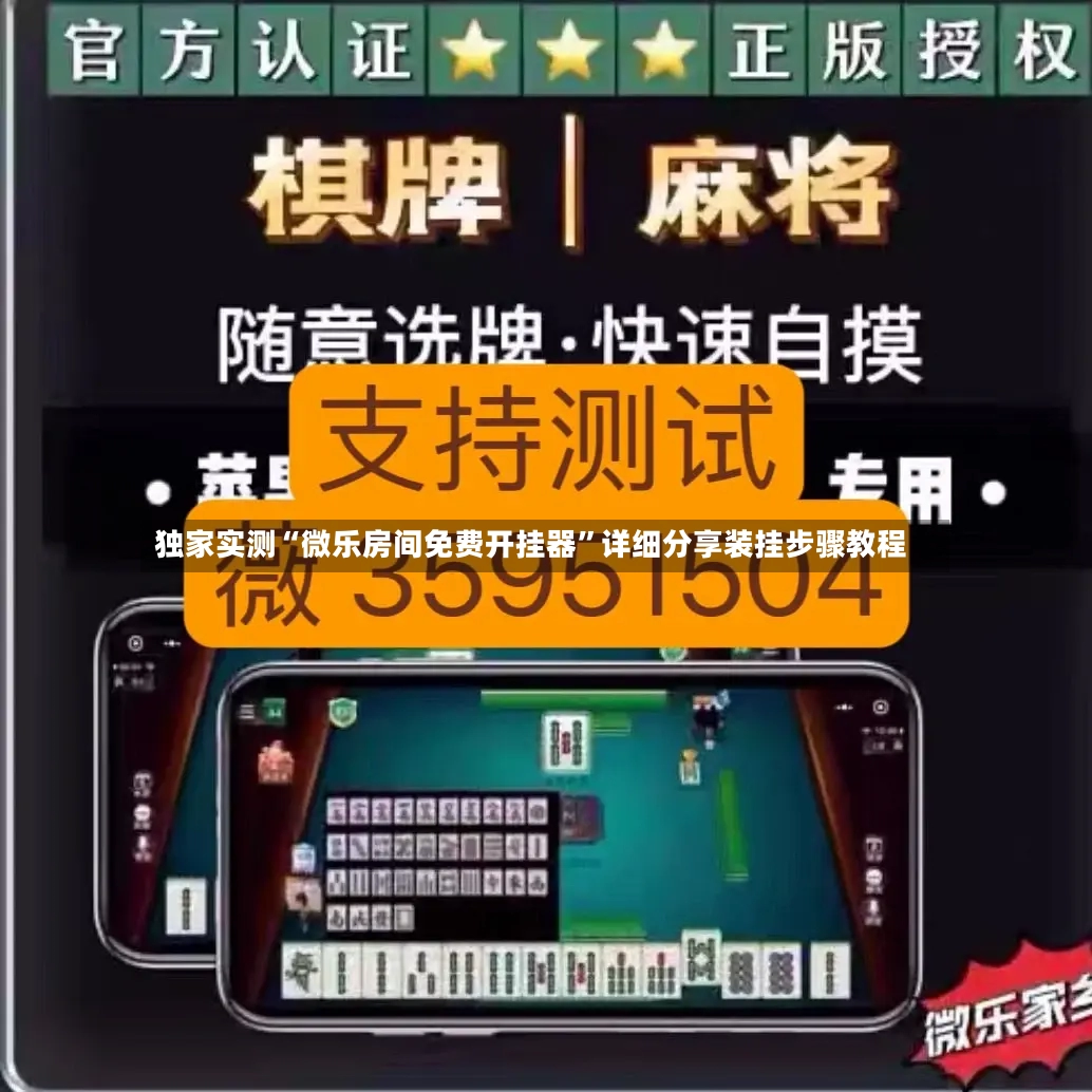 独家实测“微乐房间免费开挂器”详细分享装挂步骤教程-第2张图片