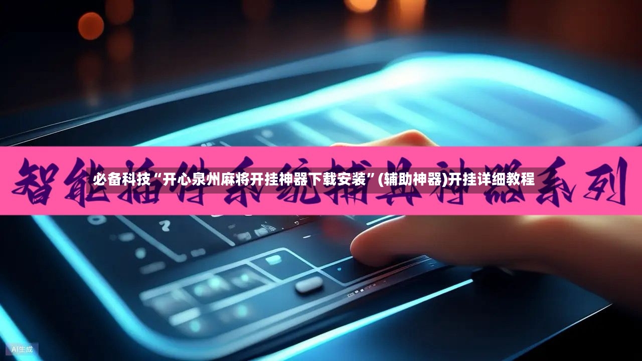 必备科技“开心泉州麻将开挂神器下载安装”(辅助神器)开挂详细教程