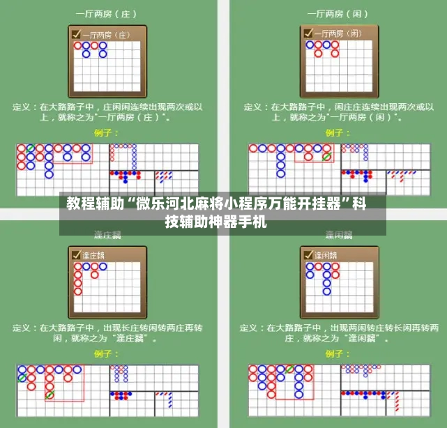 教程辅助“微乐河北麻将小程序万能开挂器”科技辅助神器手机-第2张图片