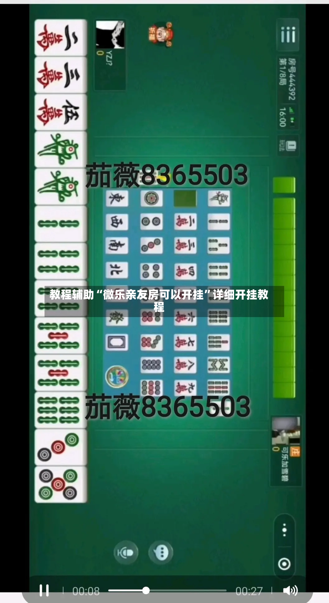 教程辅助“微乐亲友房可以开挂”详细开挂教程-第3张图片