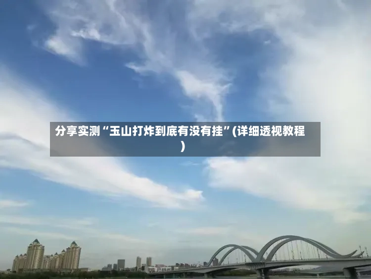 分享实测“玉山打炸到底有没有挂”(详细透视教程)-第2张图片