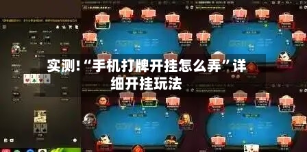实测!“手机打牌开挂怎么弄”详细开挂玩法-第2张图片