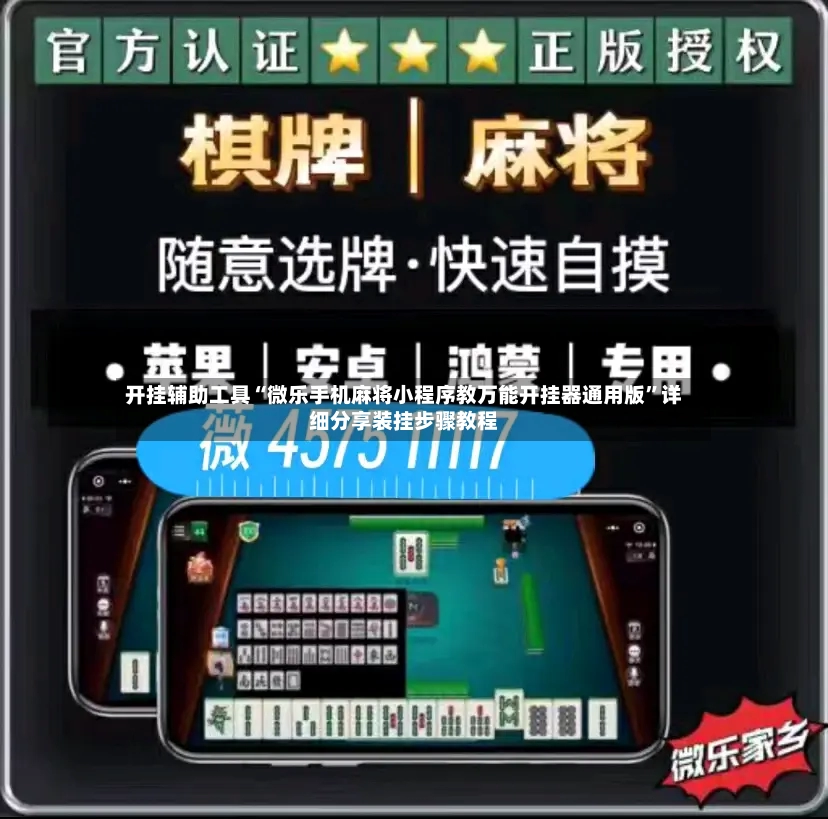 开挂辅助工具“微乐手机麻将小程序教万能开挂器通用版”详细分享装挂步骤教程-第2张图片