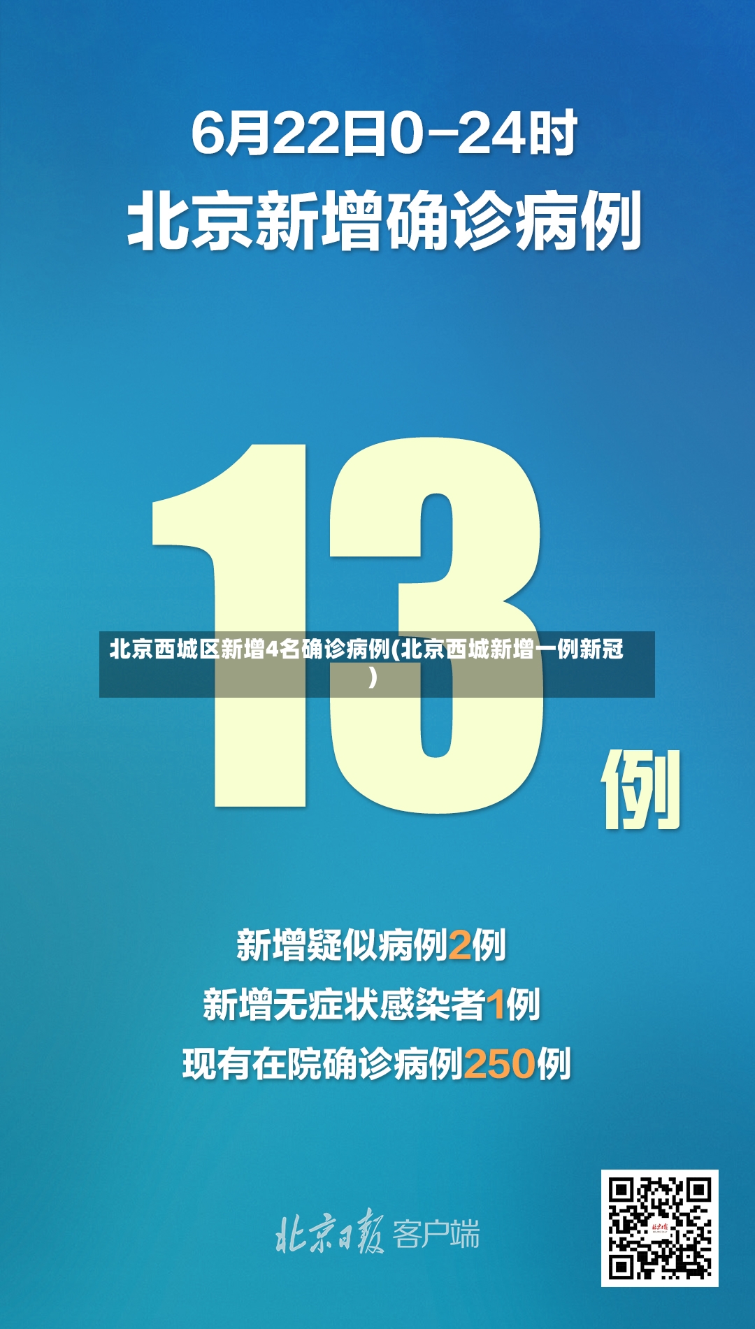 北京西城区新增4名确诊病例(北京西城新增一例新冠)