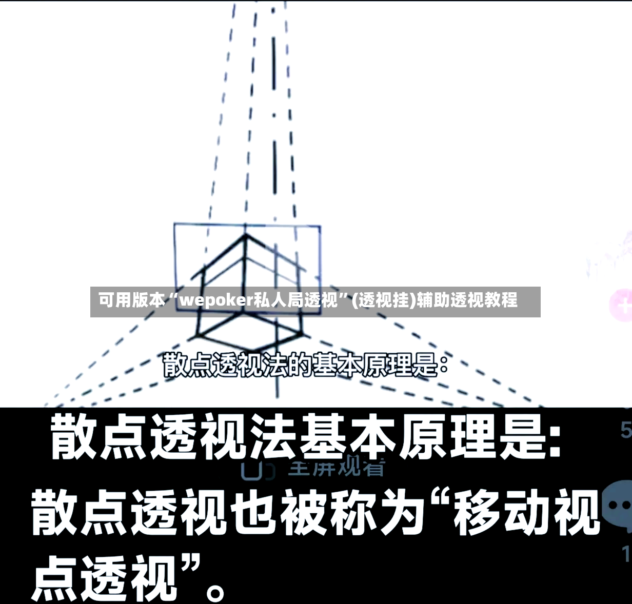 可用版本“wepoker私人局透视”(透视挂)辅助透视教程-第2张图片