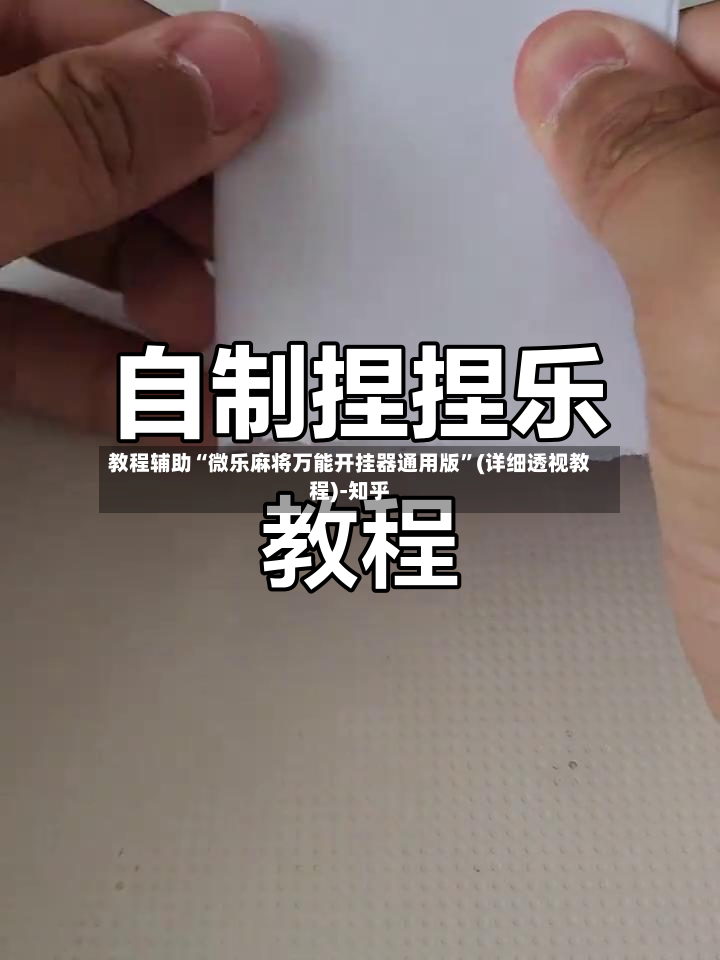 教程辅助“微乐麻将万能开挂器通用版”(详细透视教程)-知乎-第2张图片