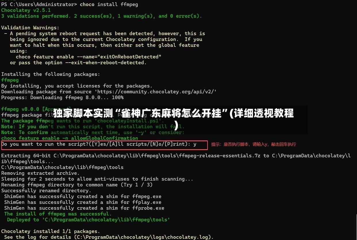 独家脚本实测“雀神广东麻将怎么开挂”(详细透视教程)-第3张图片