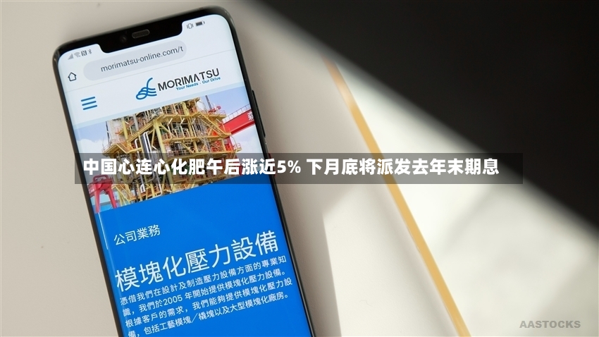 中国心连心化肥午后涨近5% 下月底将派发去年末期息