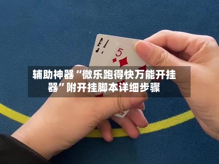 辅助神器“微乐跑得快万能开挂器”附开挂脚本详细步骤-第3张图片