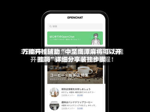 万能开挂辅助“中至鹰潭麻将可以开挂吗”详细分享装挂步骤-第2张图片