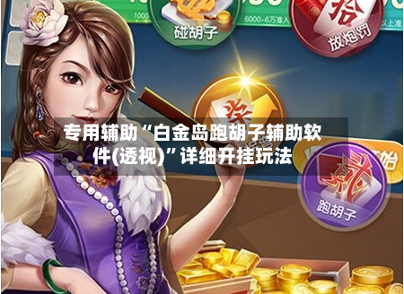 专用辅助“白金岛跑胡子辅助软件(透视)”详细开挂玩法-第3张图片