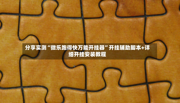 分享实测“微乐跑得快万能开挂器”开挂辅助脚本+详细开挂安装教程-第3张图片