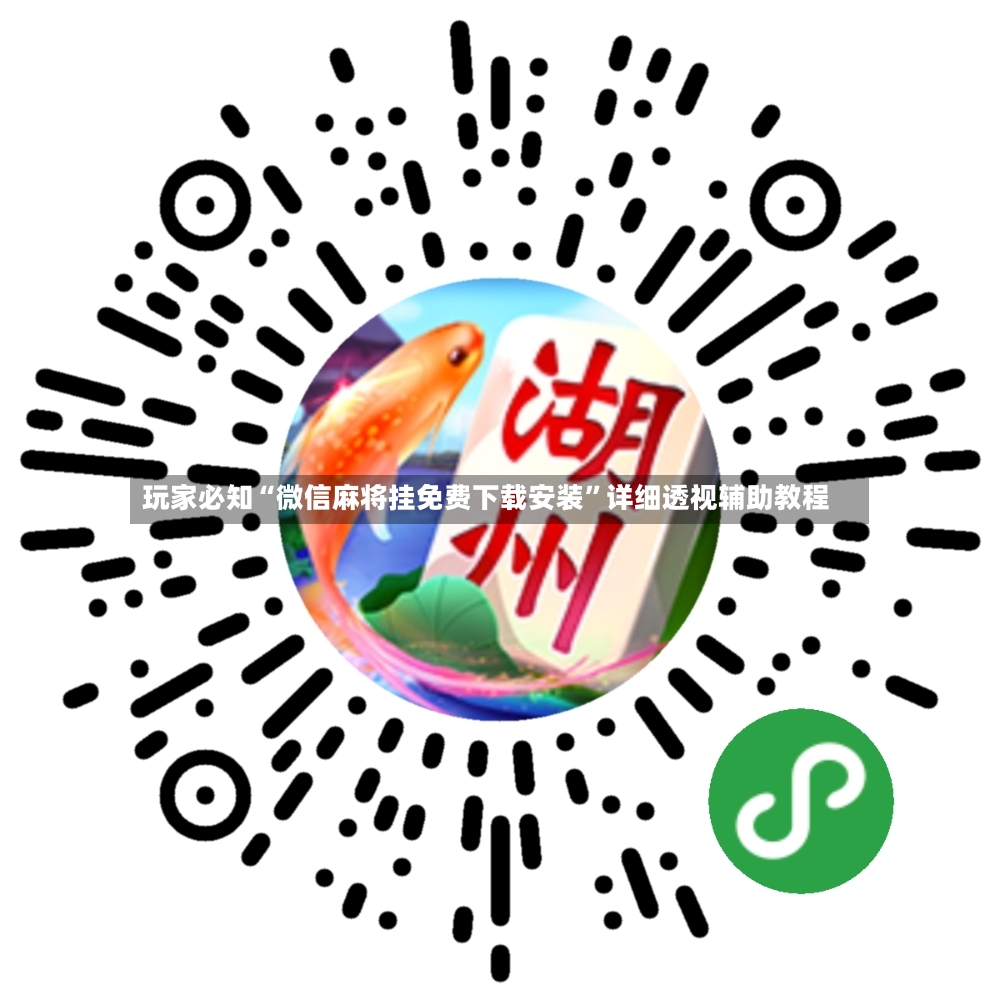 玩家必知“微信麻将挂免费下载安装”详细透视辅助教程-第2张图片