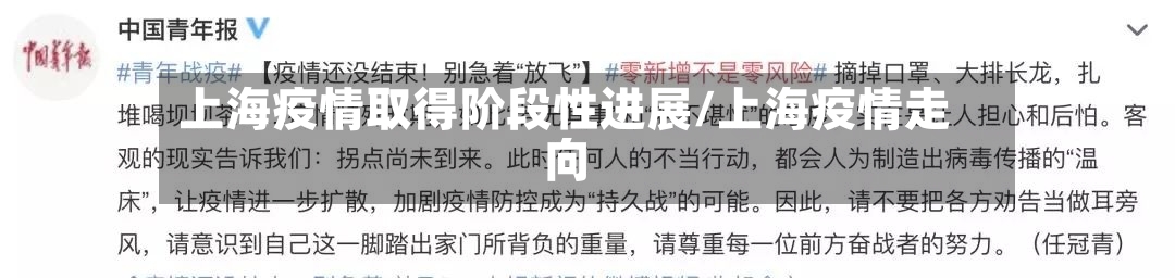 上海疫情取得阶段性进展/上海疫情走向-第2张图片