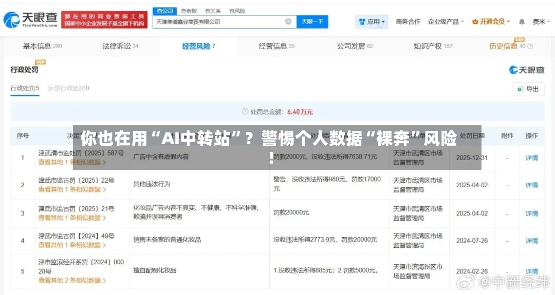 你也在用“AI中转站”？警惕个人数据“裸奔”风险！-第2张图片
