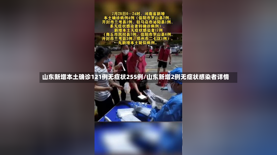 山东新增本土确诊121例无症状255例/山东新增2例无症状感染者详情-第2张图片