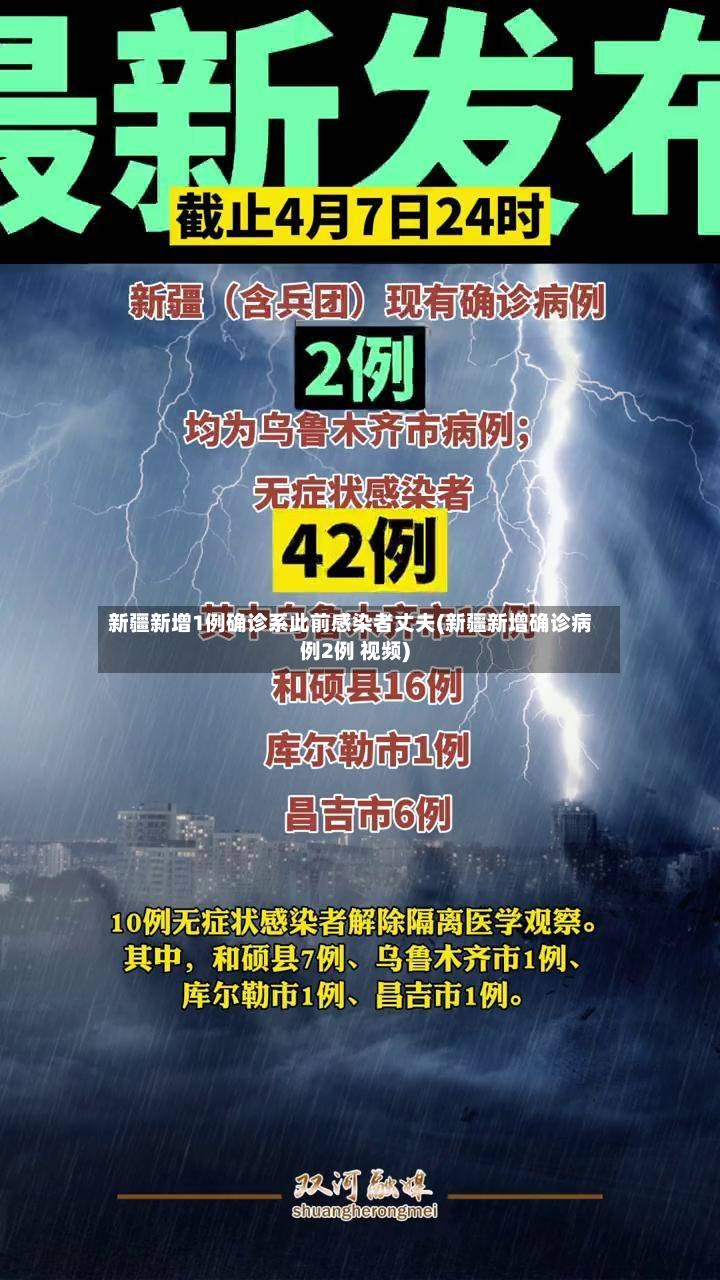 新疆新增1例确诊系此前感染者丈夫(新疆新增确诊病例2例 视频)