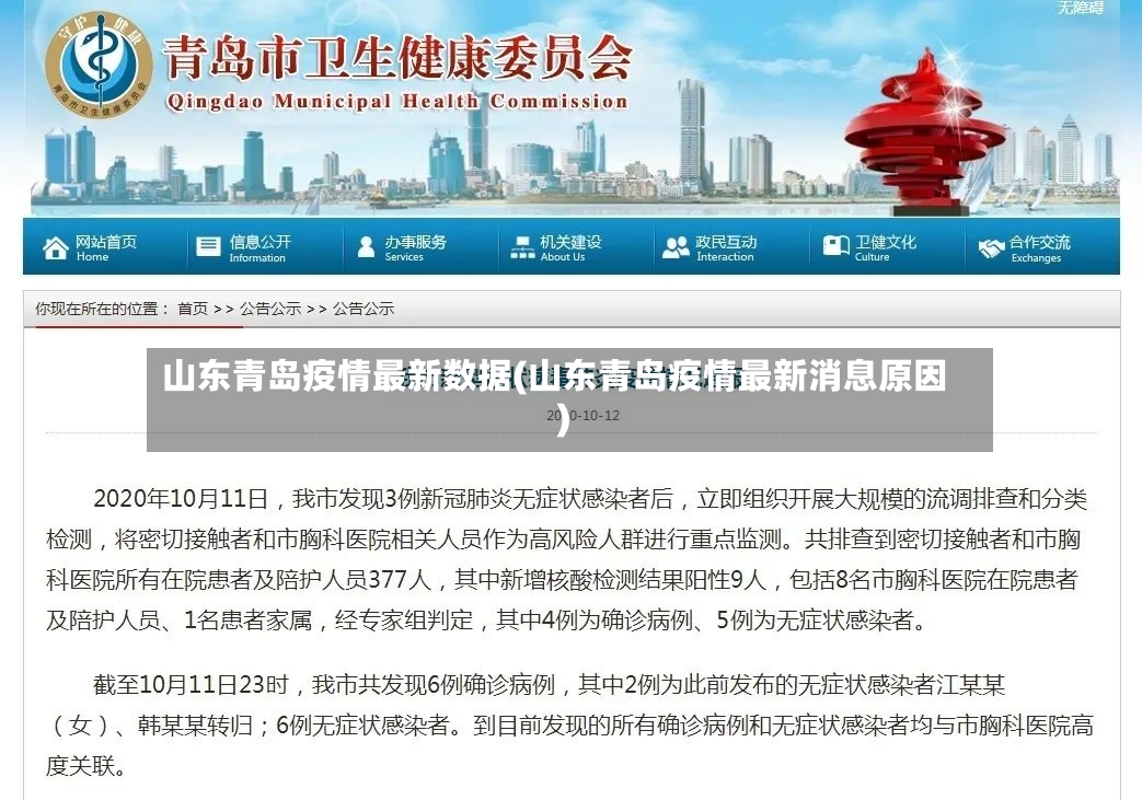 山东青岛疫情最新数据(山东青岛疫情最新消息原因)