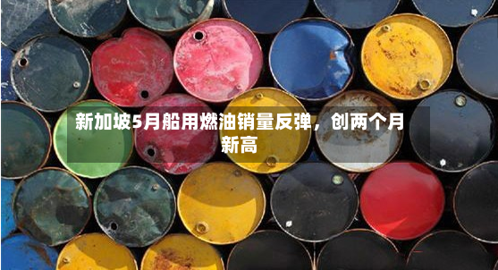 新加坡5月船用燃油销量反弹	，创两个月新高-第2张图片
