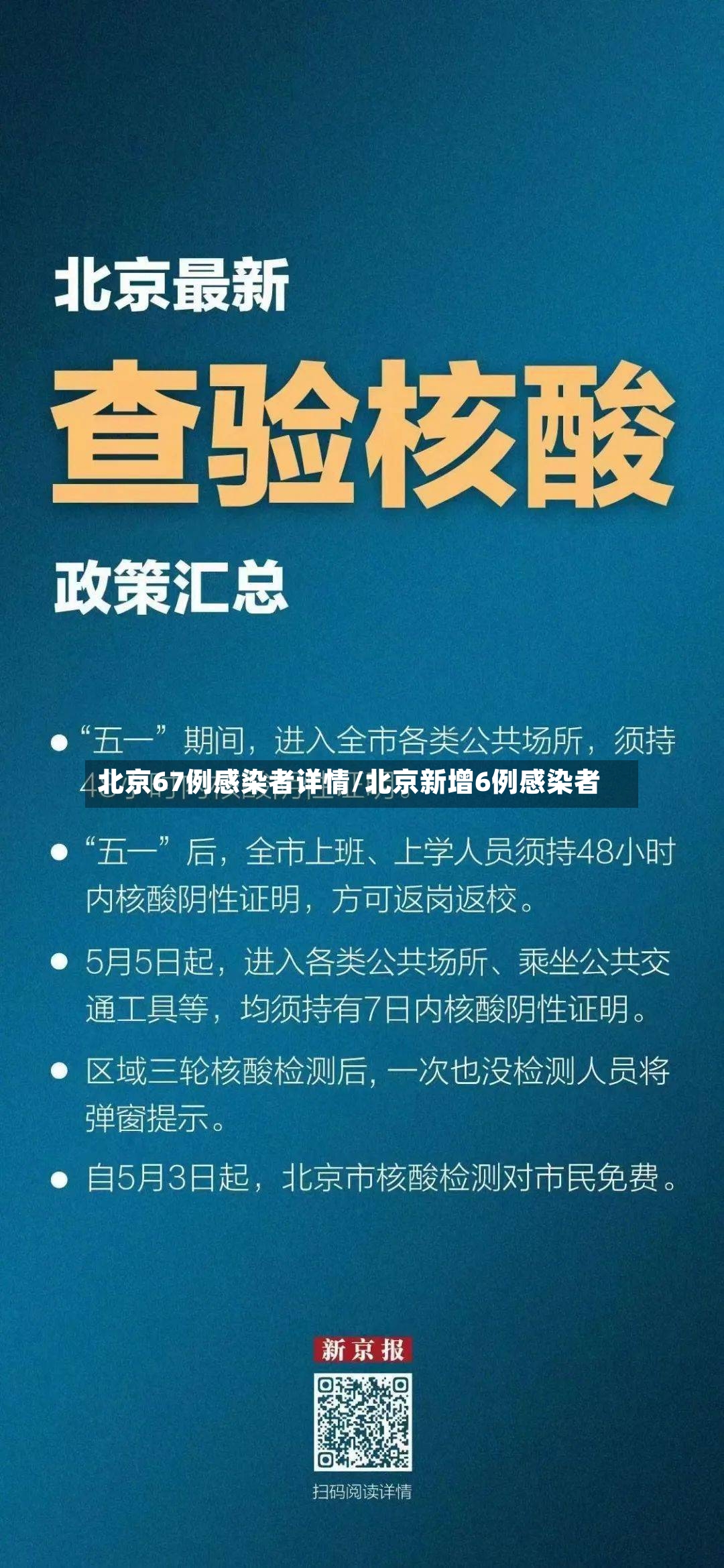 北京67例感染者详情/北京新增6例感染者