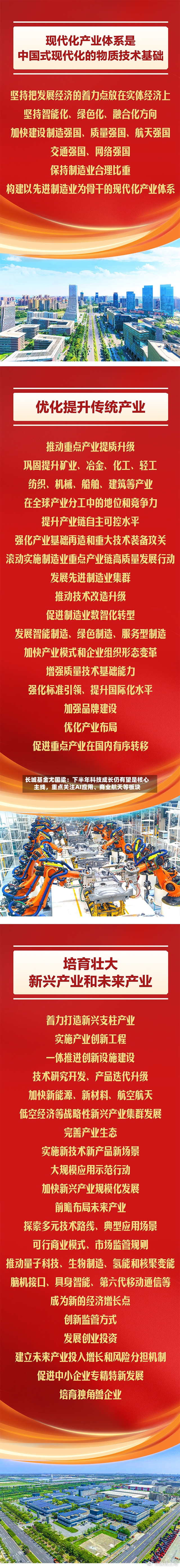 长城基金尤国梁：下半年科技成长仍有望是核心主线，重点关注AI应用、商业航天等板块-第3张图片
