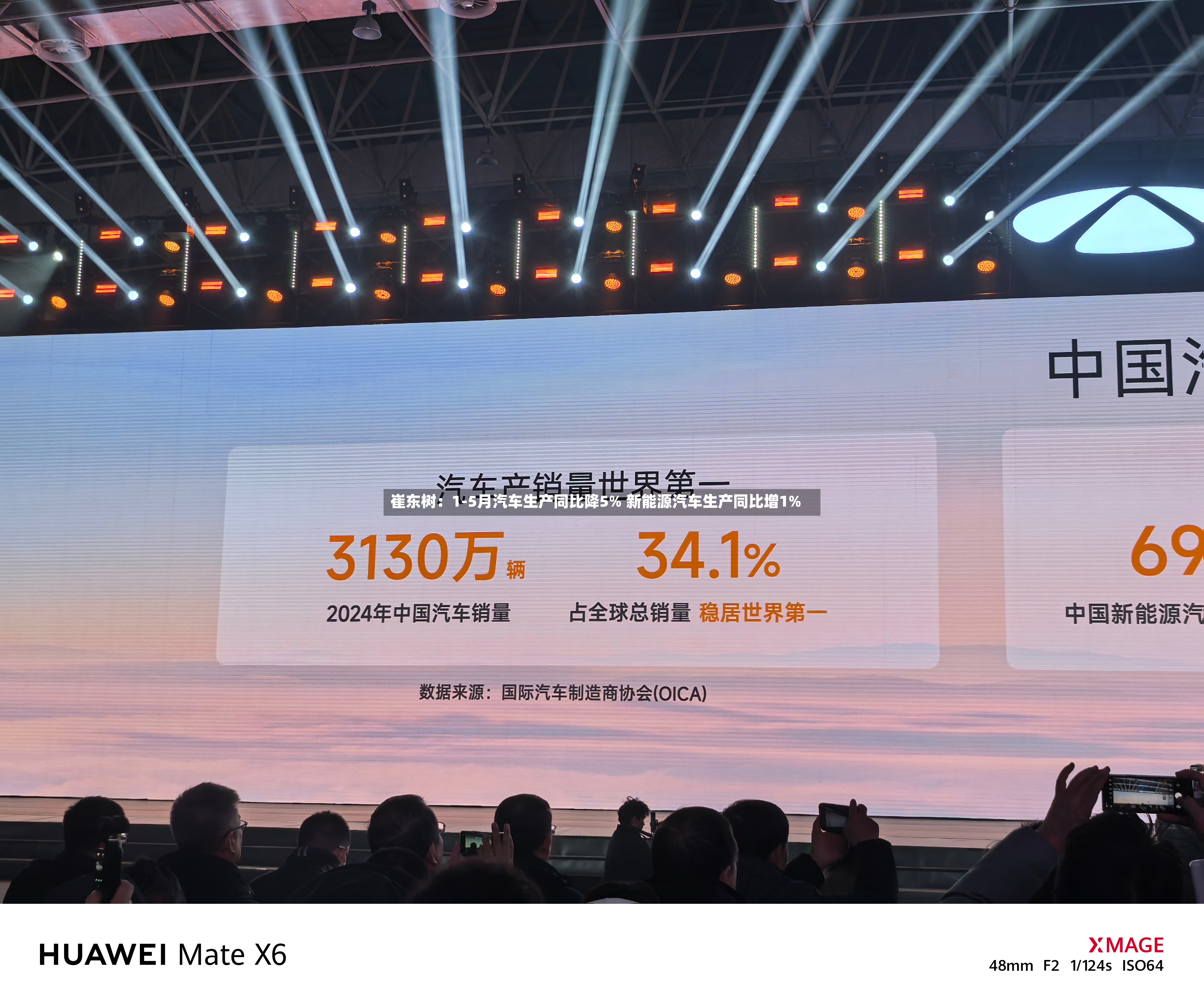 崔东树：1-5月汽车生产同比降5% 新能源汽车生产同比增1%-第2张图片