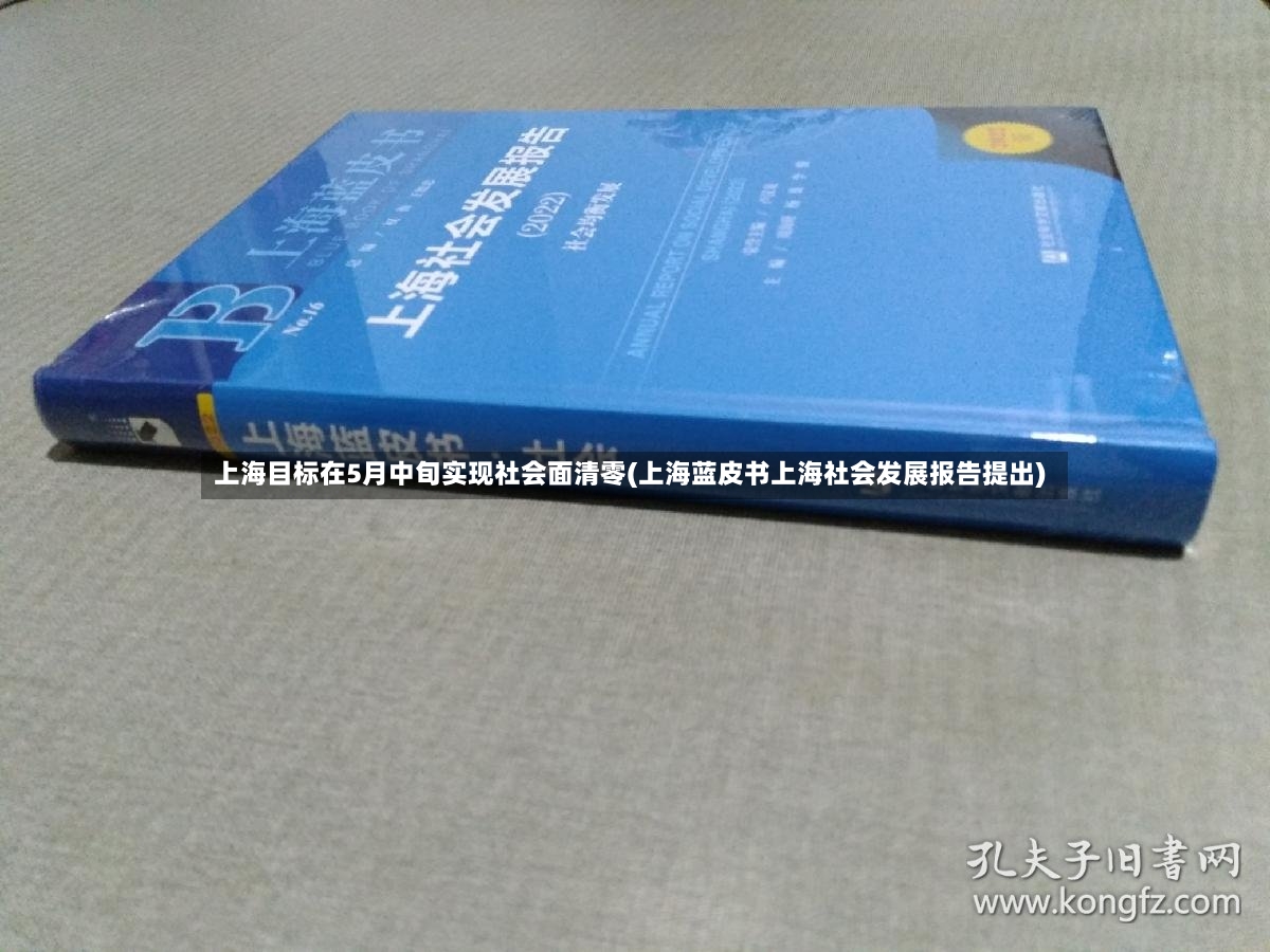 上海目标在5月中旬实现社会面清零(上海蓝皮书上海社会发展报告提出)-第2张图片