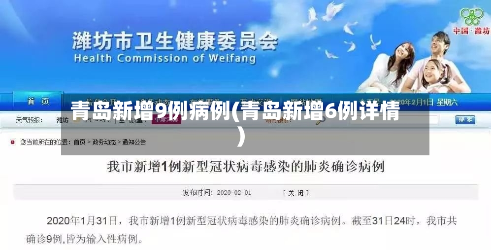 青岛新增9例病例(青岛新增6例详情)