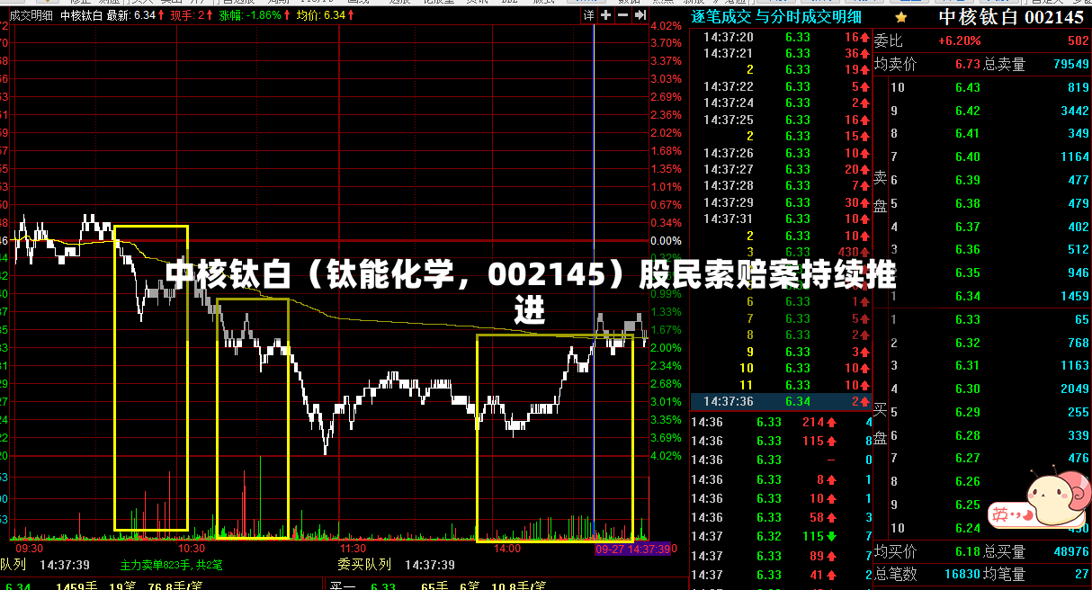 中核钛白（钛能化学，002145）股民索赔案持续推进-第2张图片