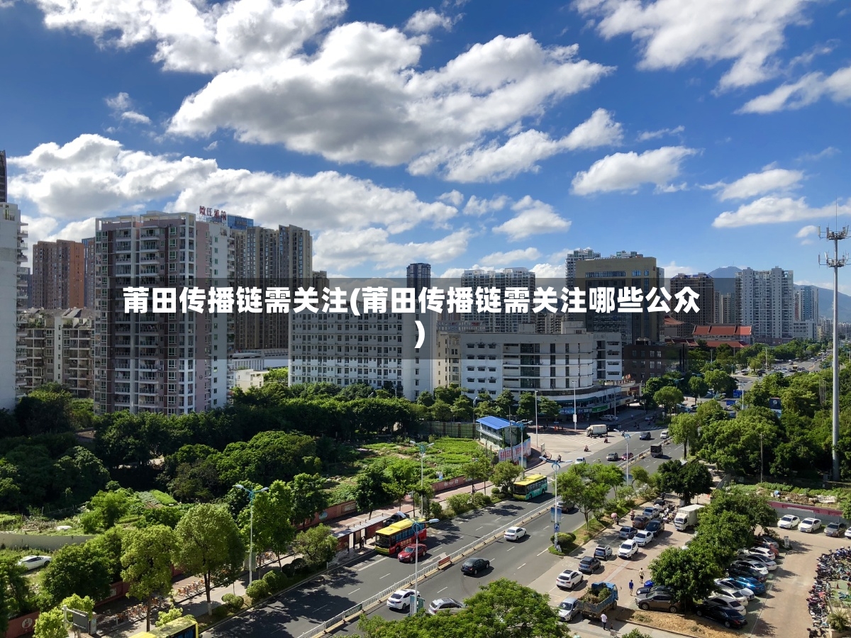 莆田传播链需关注(莆田传播链需关注哪些公众)-第3张图片
