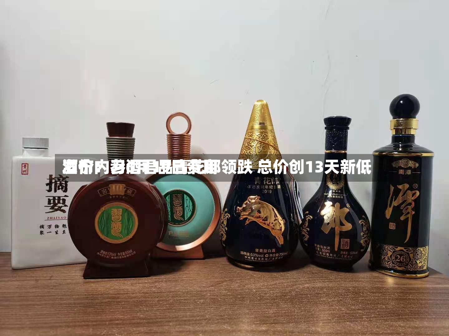 酒价内参6月19日费用发布：习酒君品青花郎领跌 总价创13天新低-第2张图片