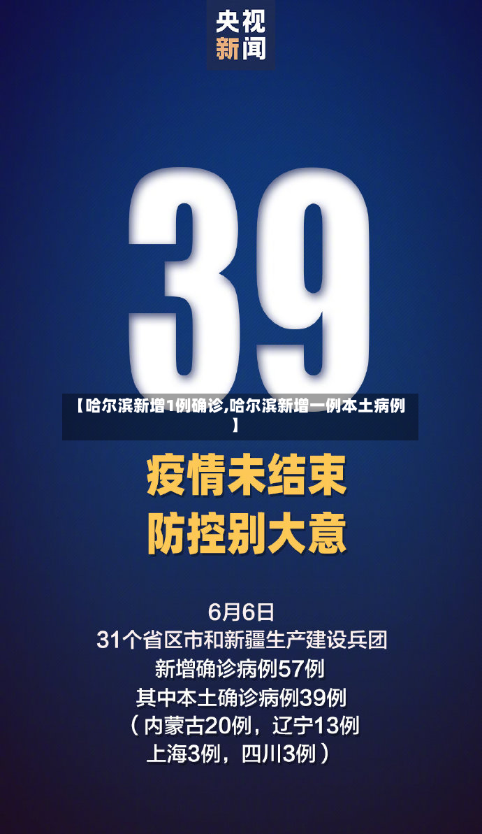 【哈尔滨新增1例确诊,哈尔滨新增一例本土病例】-第2张图片