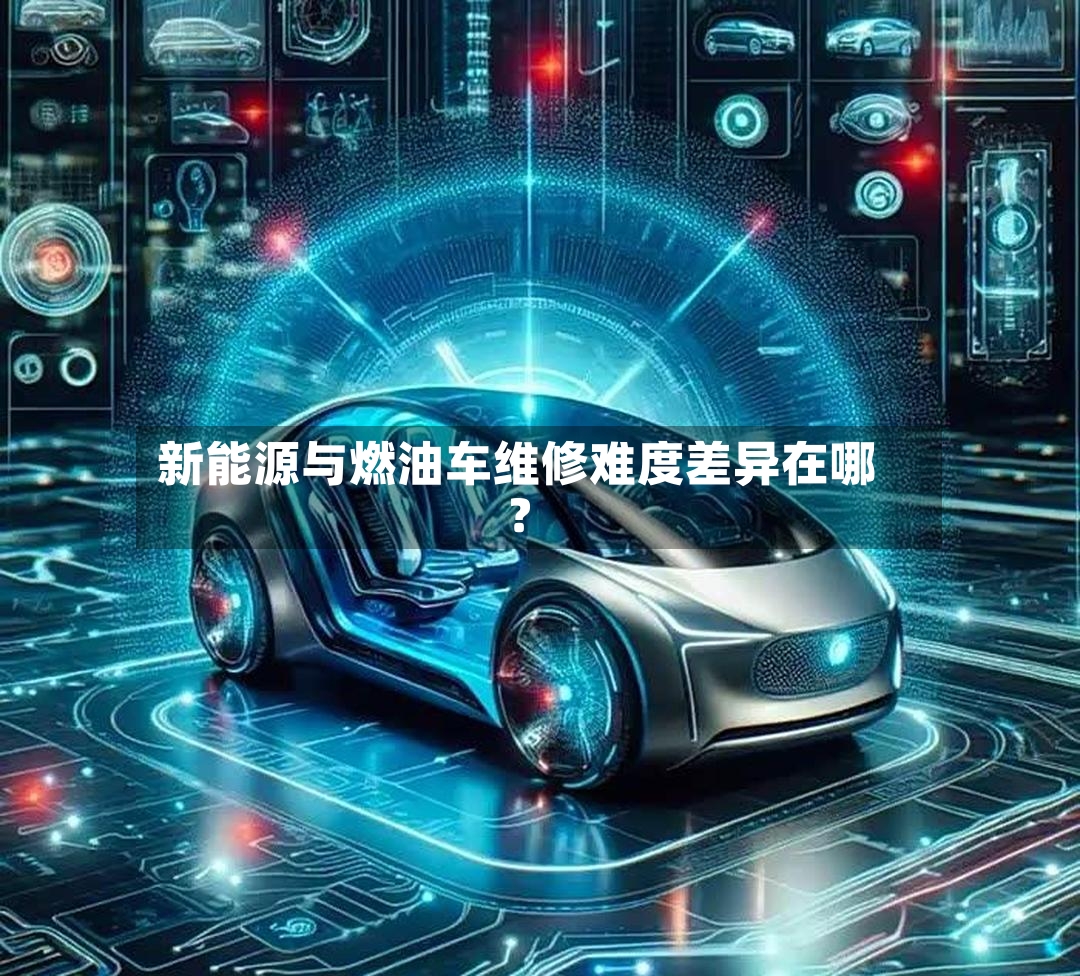 新能源与燃油车维修难度差异在哪？