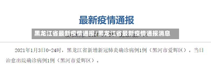 黑龙江省最新疫情通报/黑龙江省最新疫情通报消息-第2张图片