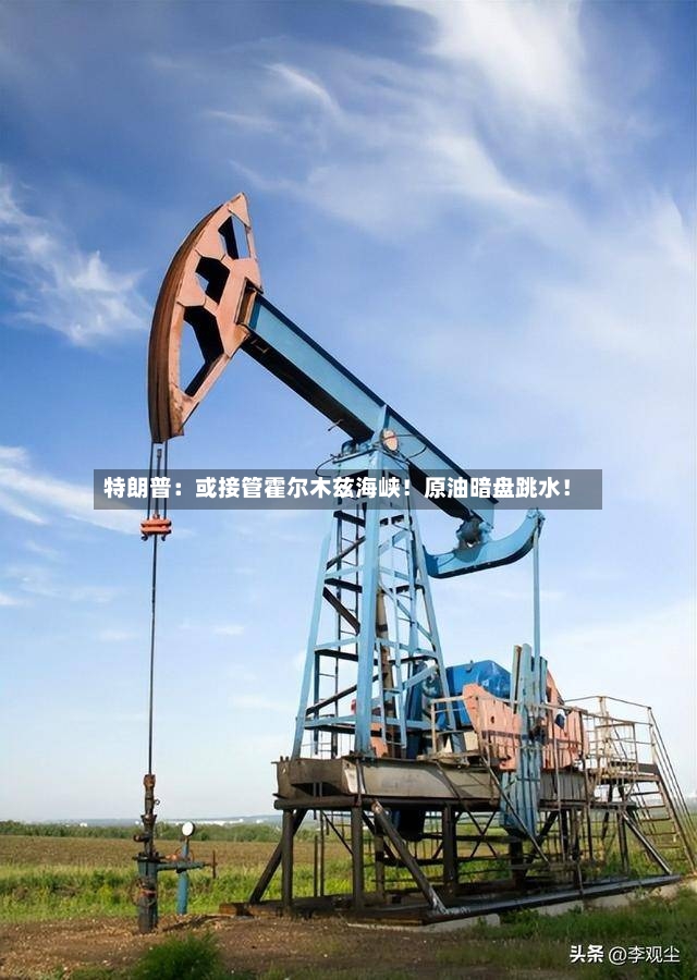 特朗普:或接管霍尔木兹海峡!原油暗盘跳水!-第3张图片