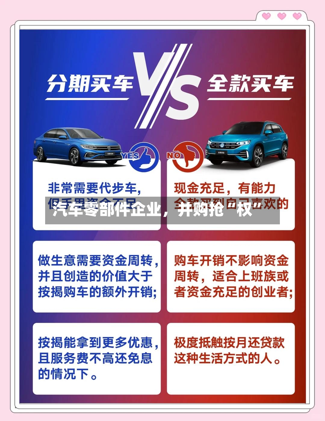 汽车零部件企业	，并购抢“权	”-第3张图片