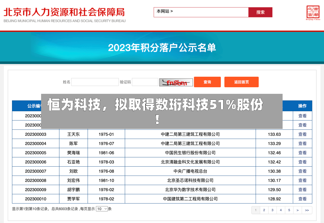 恒为科技，拟取得数珩科技51%股份！-第2张图片