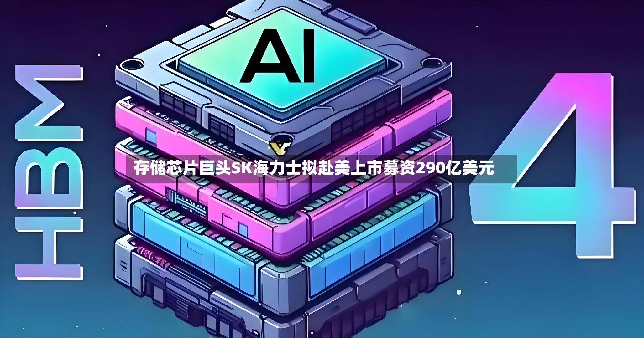 存储芯片巨头SK海力士拟赴美上市募资290亿美元