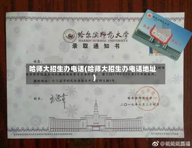 哈师大招生办电话(哈师大招生办电话地址)-第3张图片
