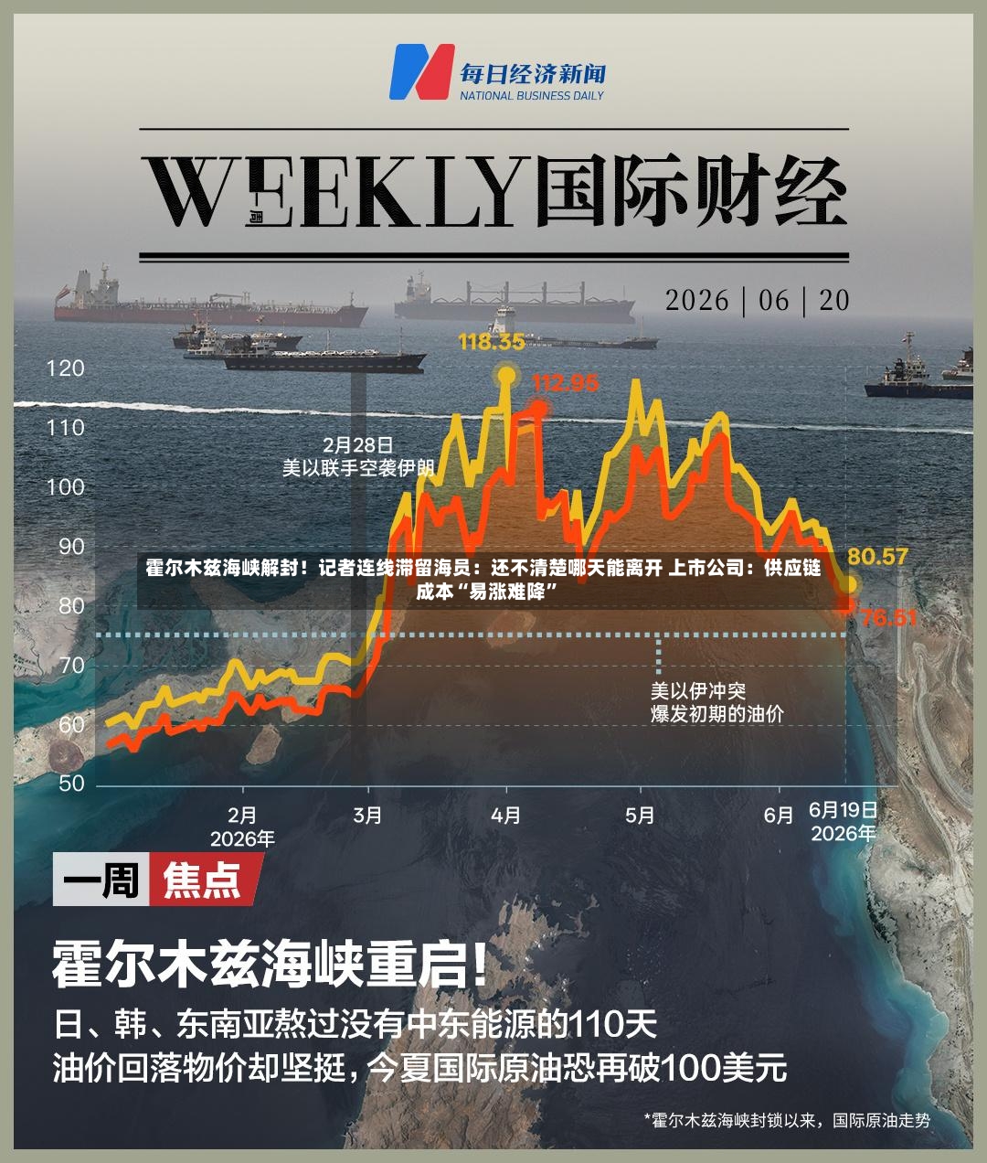 霍尔木兹海峡解封！记者连线滞留海员：还不清楚哪天能离开 上市公司：供应链成本“易涨难降	”-第2张图片