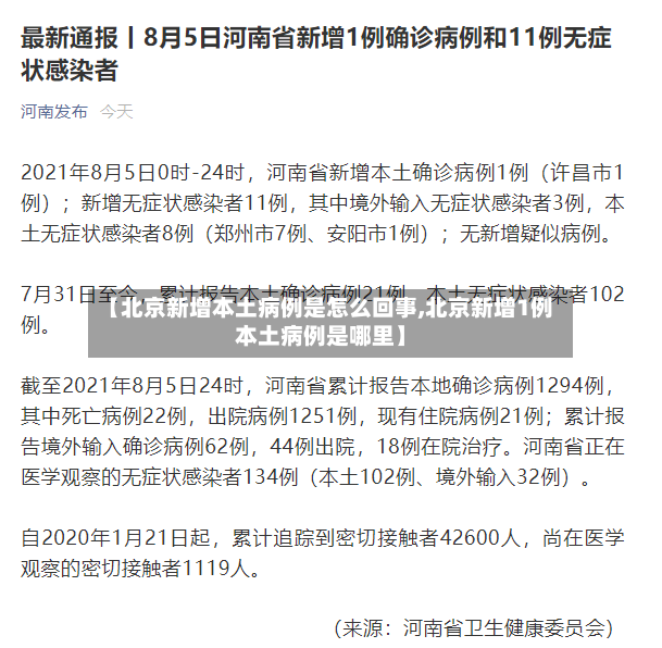 【北京新增本土病例是怎么回事,北京新增1例本土病例是哪里】-第3张图片