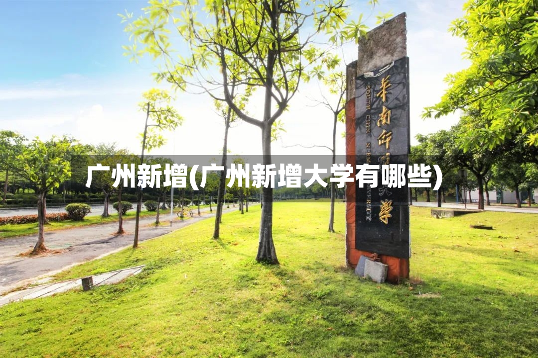 广州新增(广州新增大学有哪些)