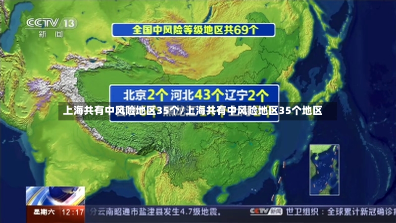 上海共有中风险地区35个/上海共有中风险地区35个地区