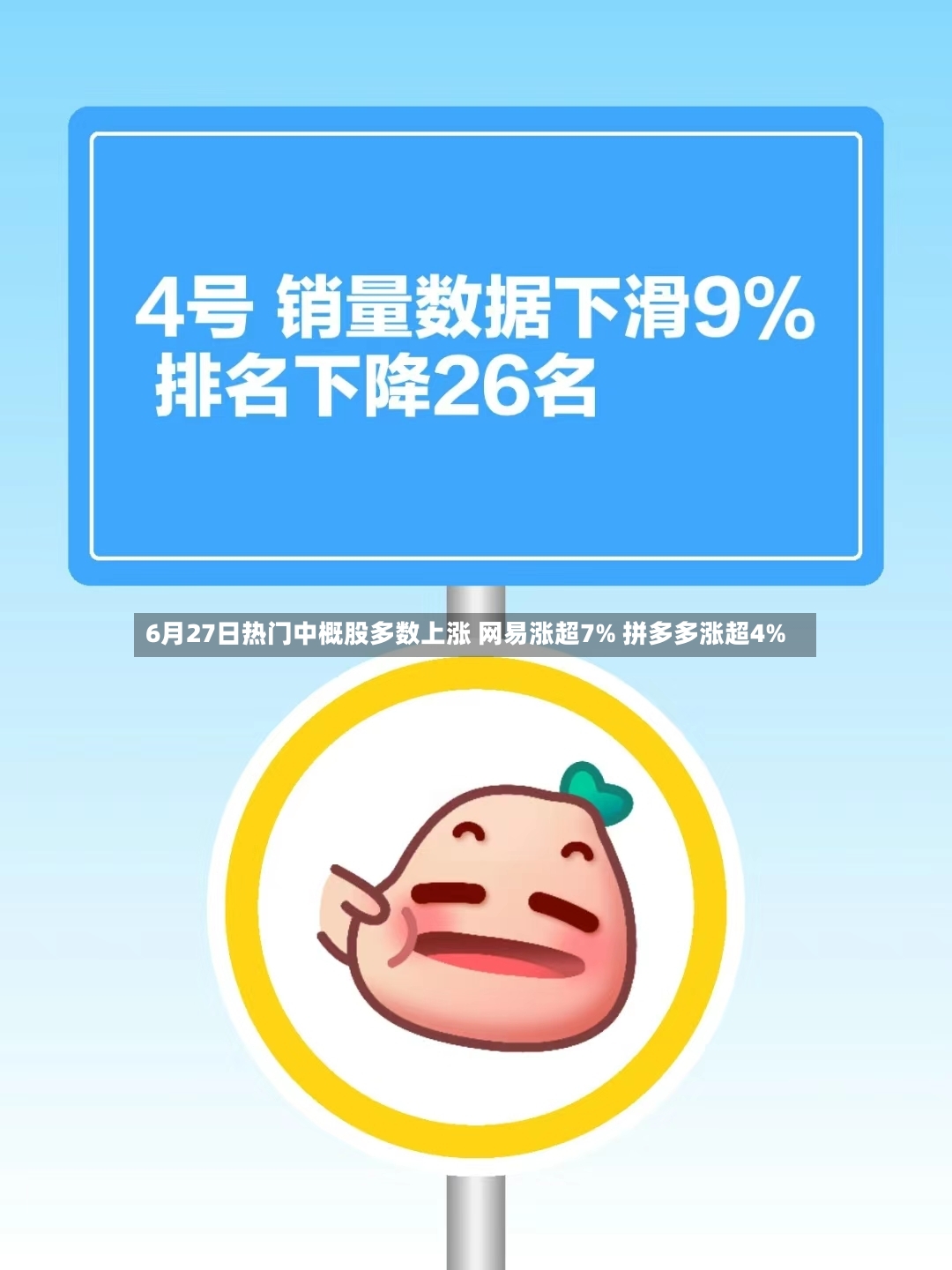6月27日热门中概股多数上涨 网易涨超7% 拼多多涨超4%