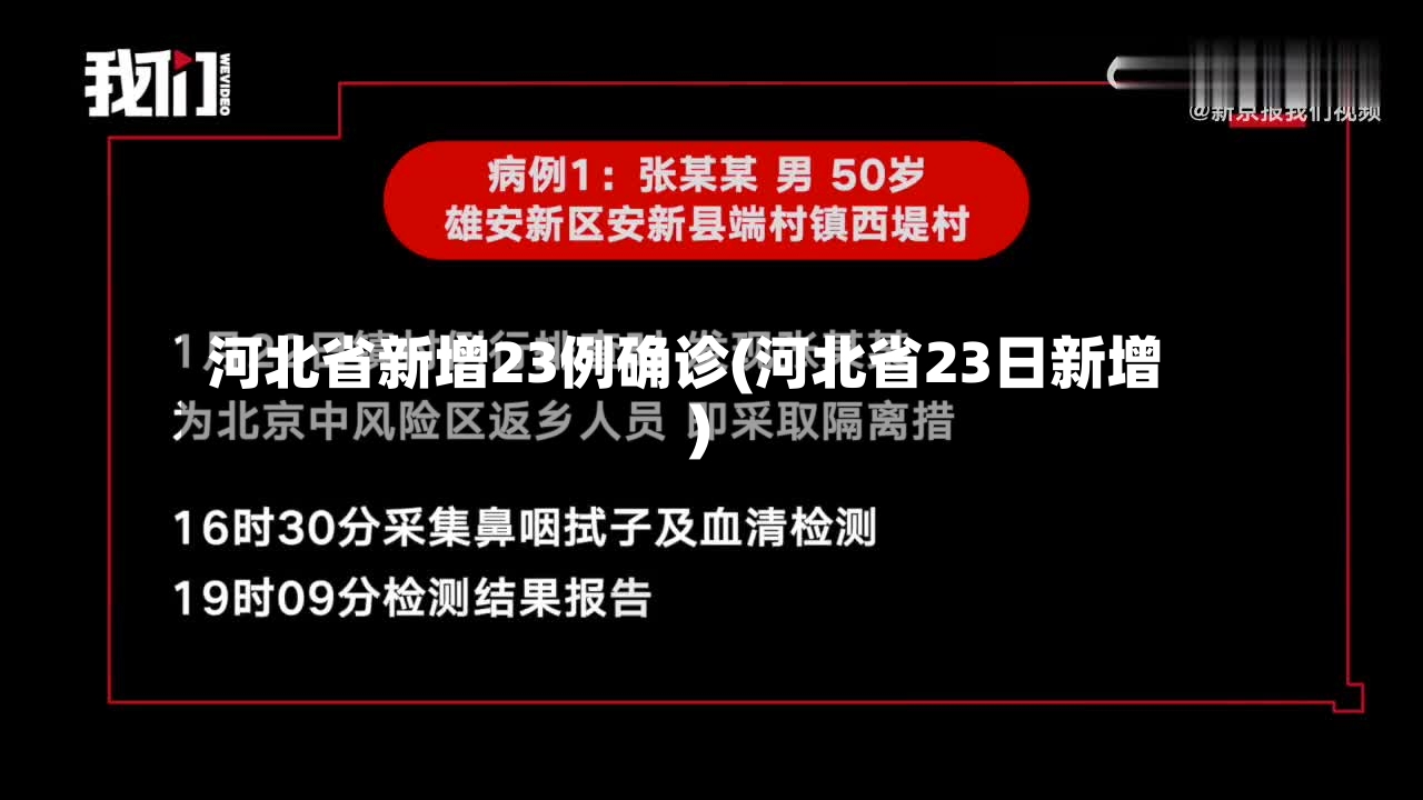 河北省新增23例确诊(河北省23日新增)-第3张图片