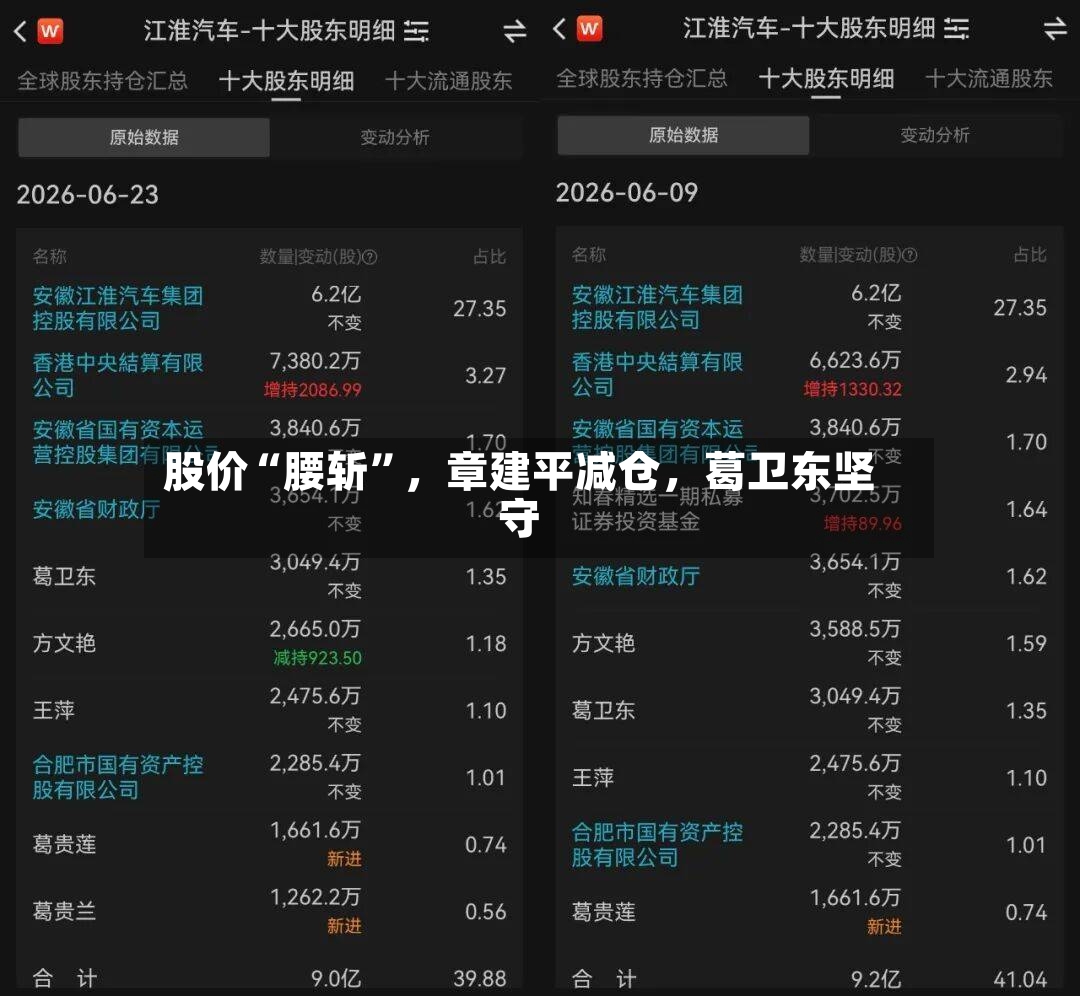 股价“腰斩	”，章建平减仓，葛卫东坚守-第2张图片