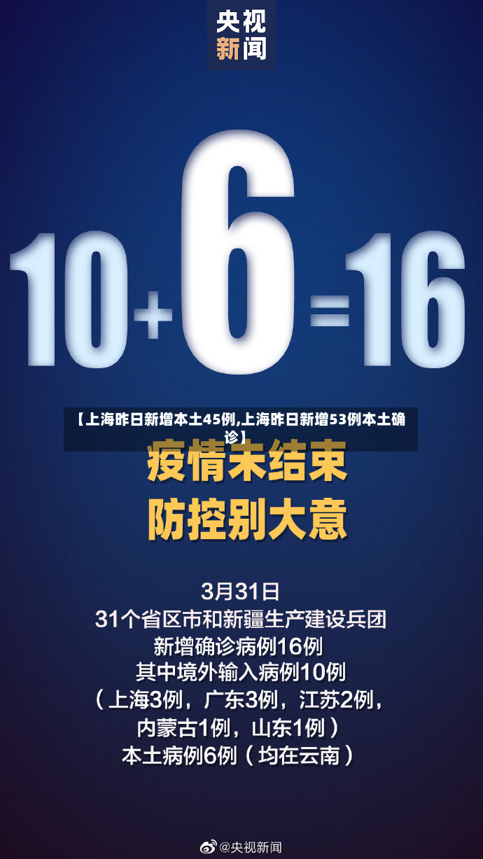【上海昨日新增本土45例,上海昨日新增53例本土确诊】-第3张图片